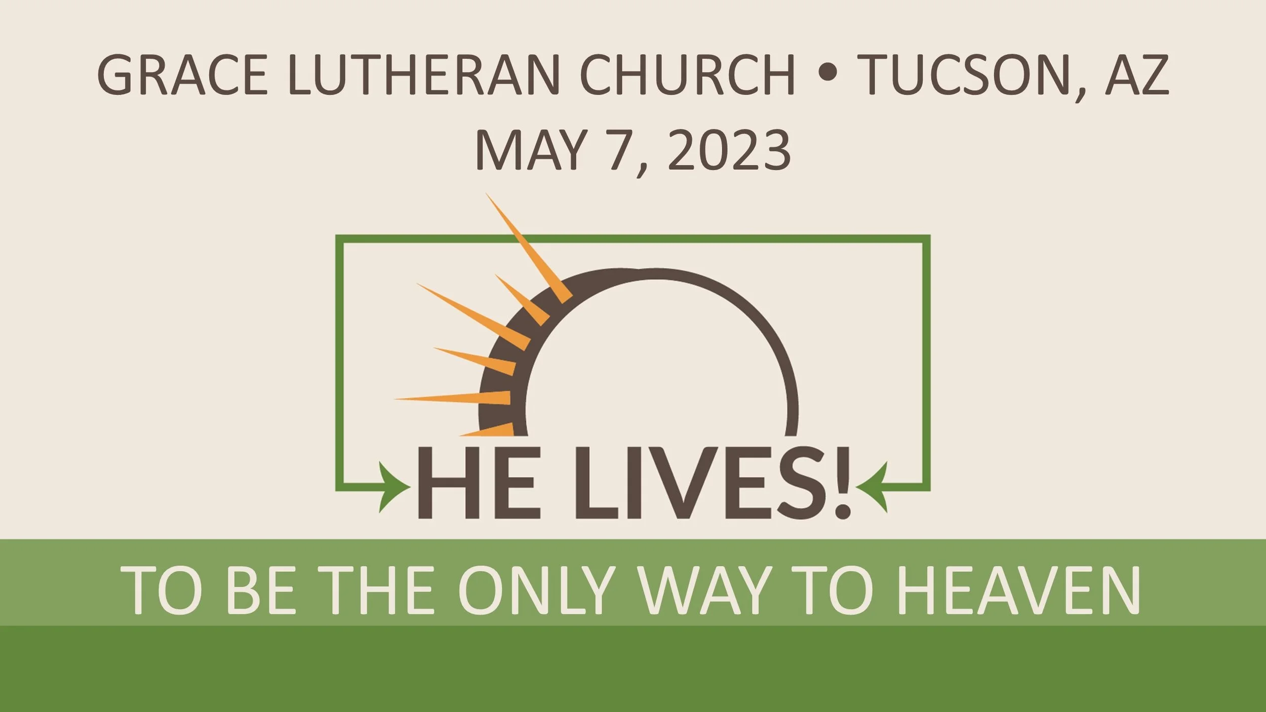 5/7 - 10am Worship -  Fifth Sunday of Easter