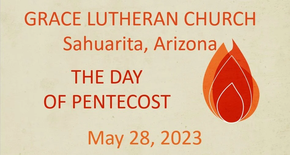 5/28 Sahuarita Pentecost Worship