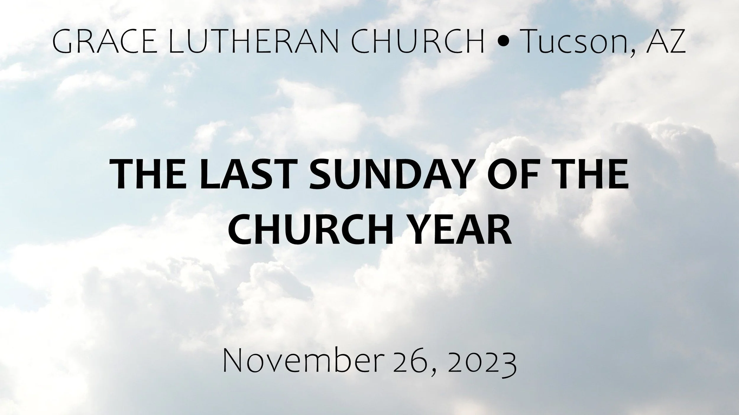 11/26 - 10am Worship