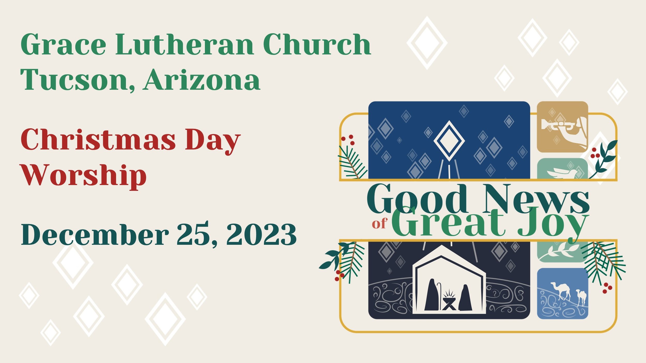 12/25 - 10am Christmas Day Worship