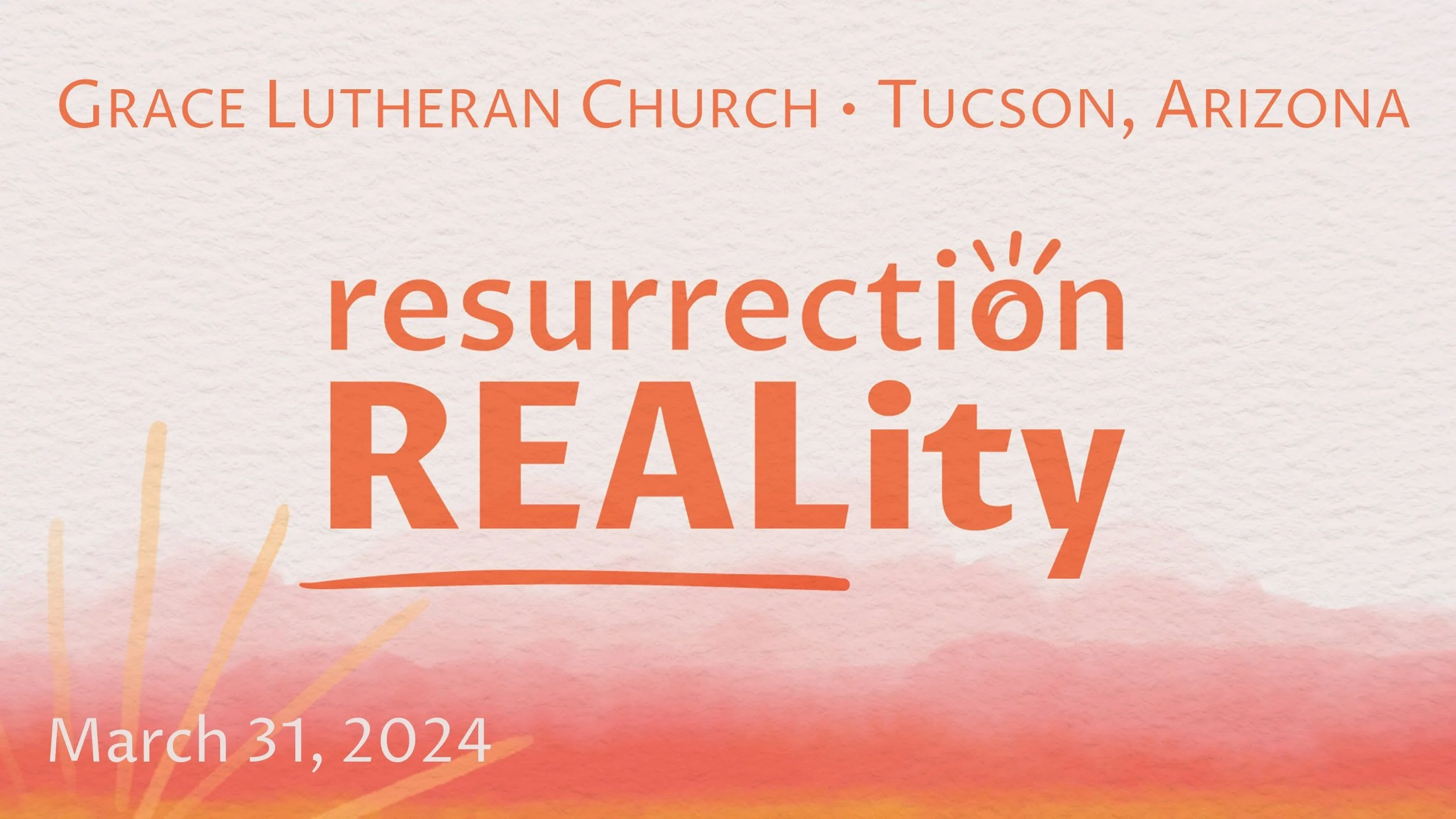 3/31 - Easter Concert (9am) &amp; Festival Worship (10am)