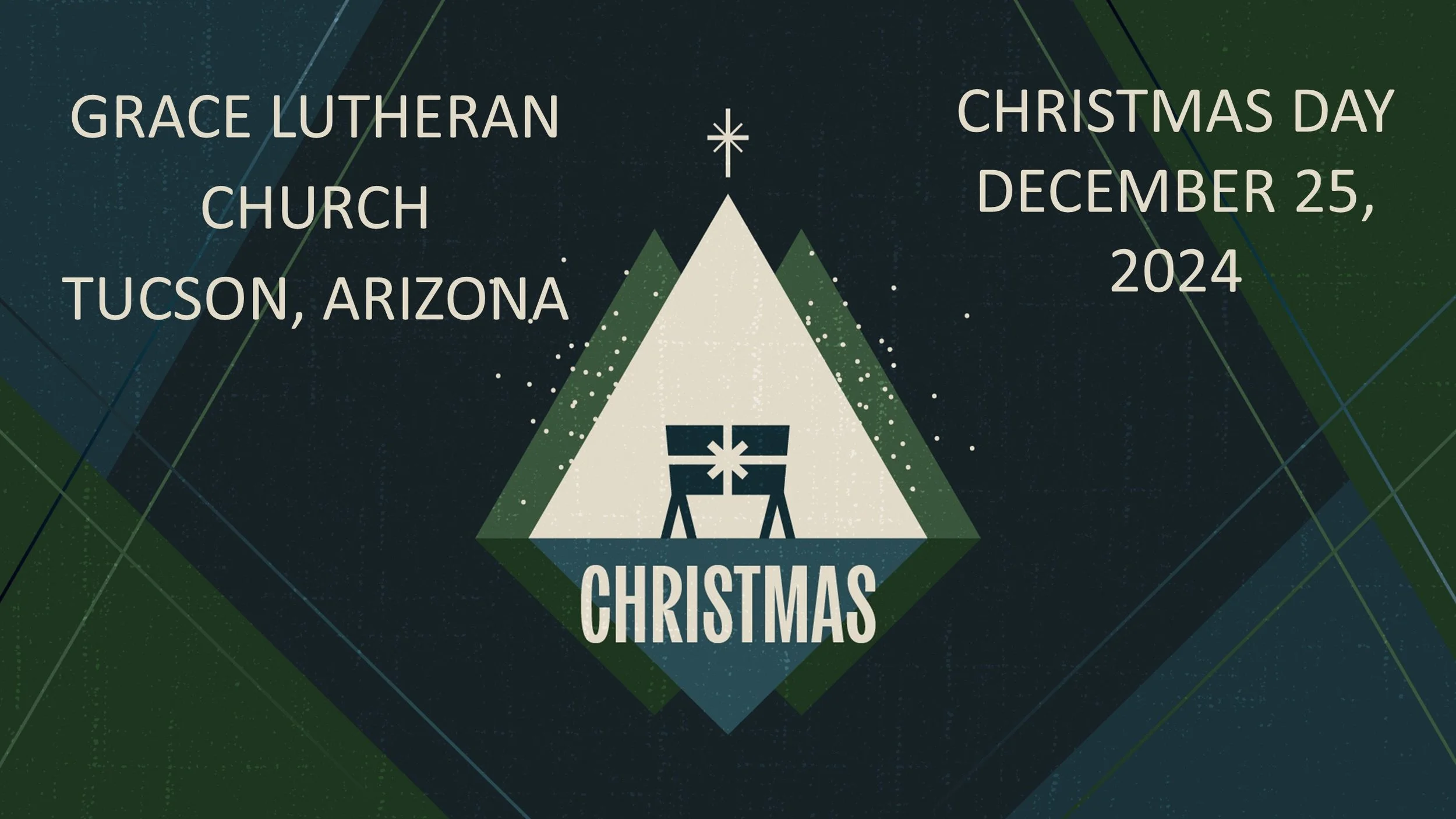 12/25 - 10am Christmas Day Worship