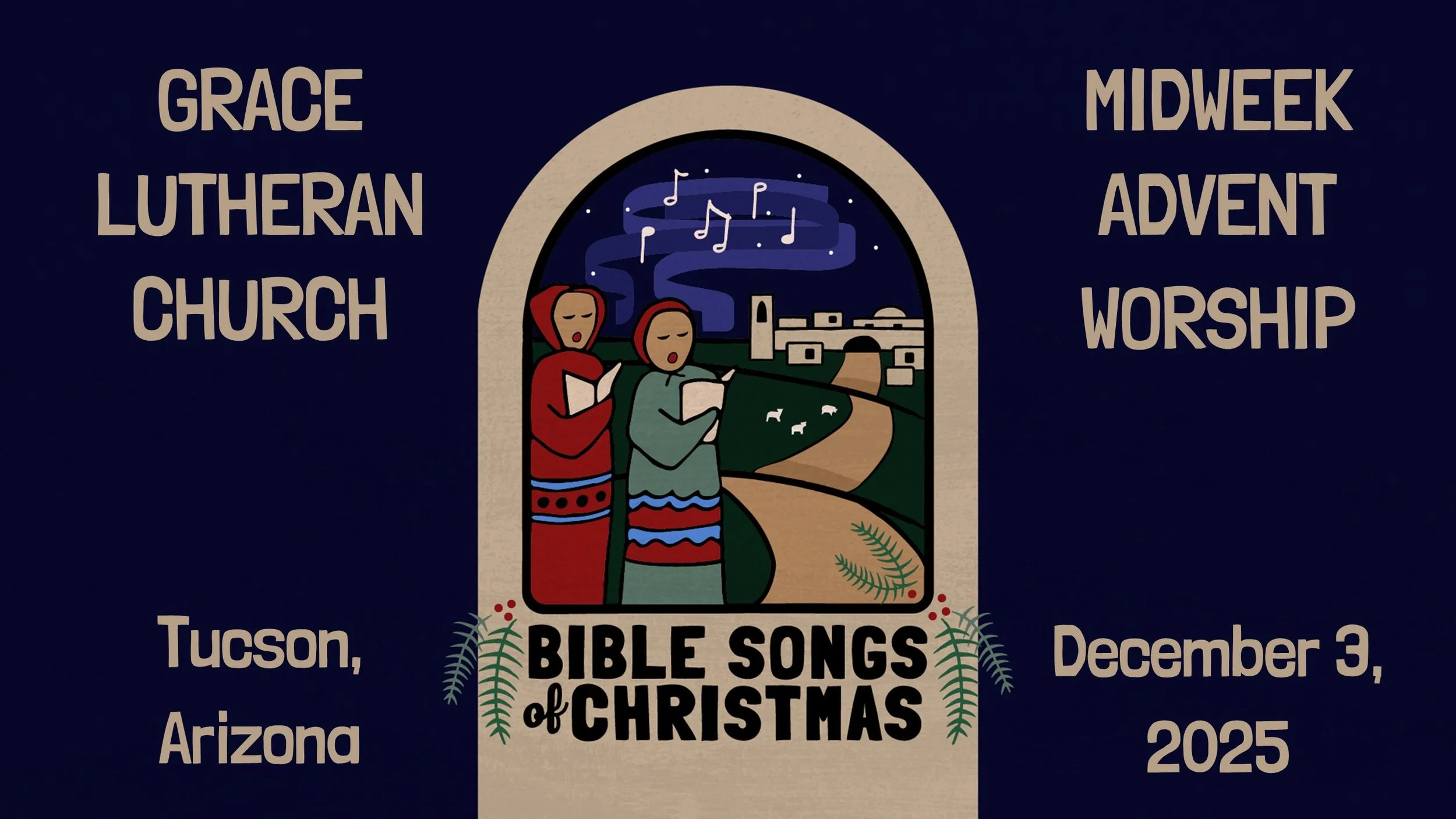 12/3 - 7pm Midweek Advent Service