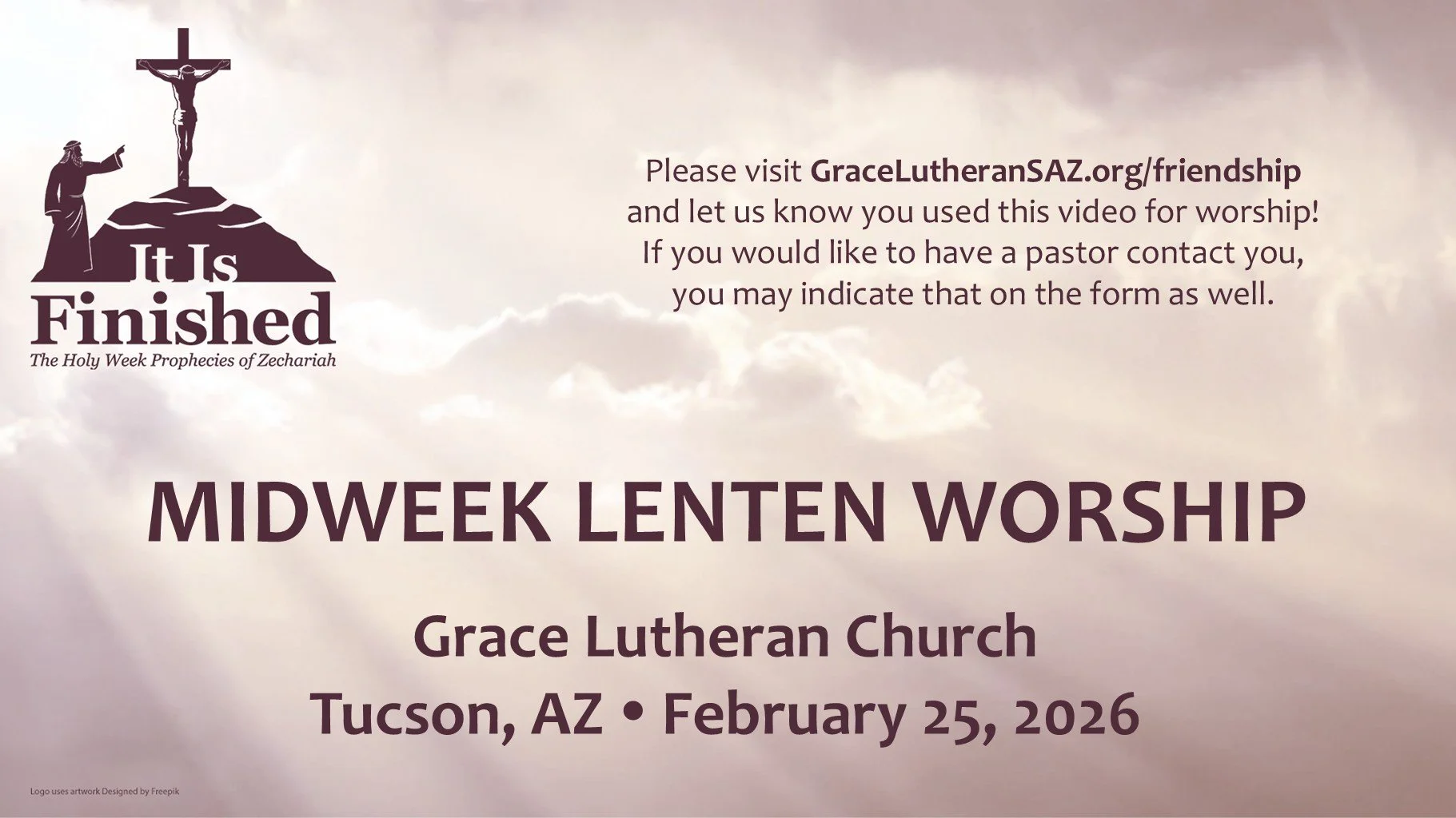 2/25 - 7pm Midweek Lent