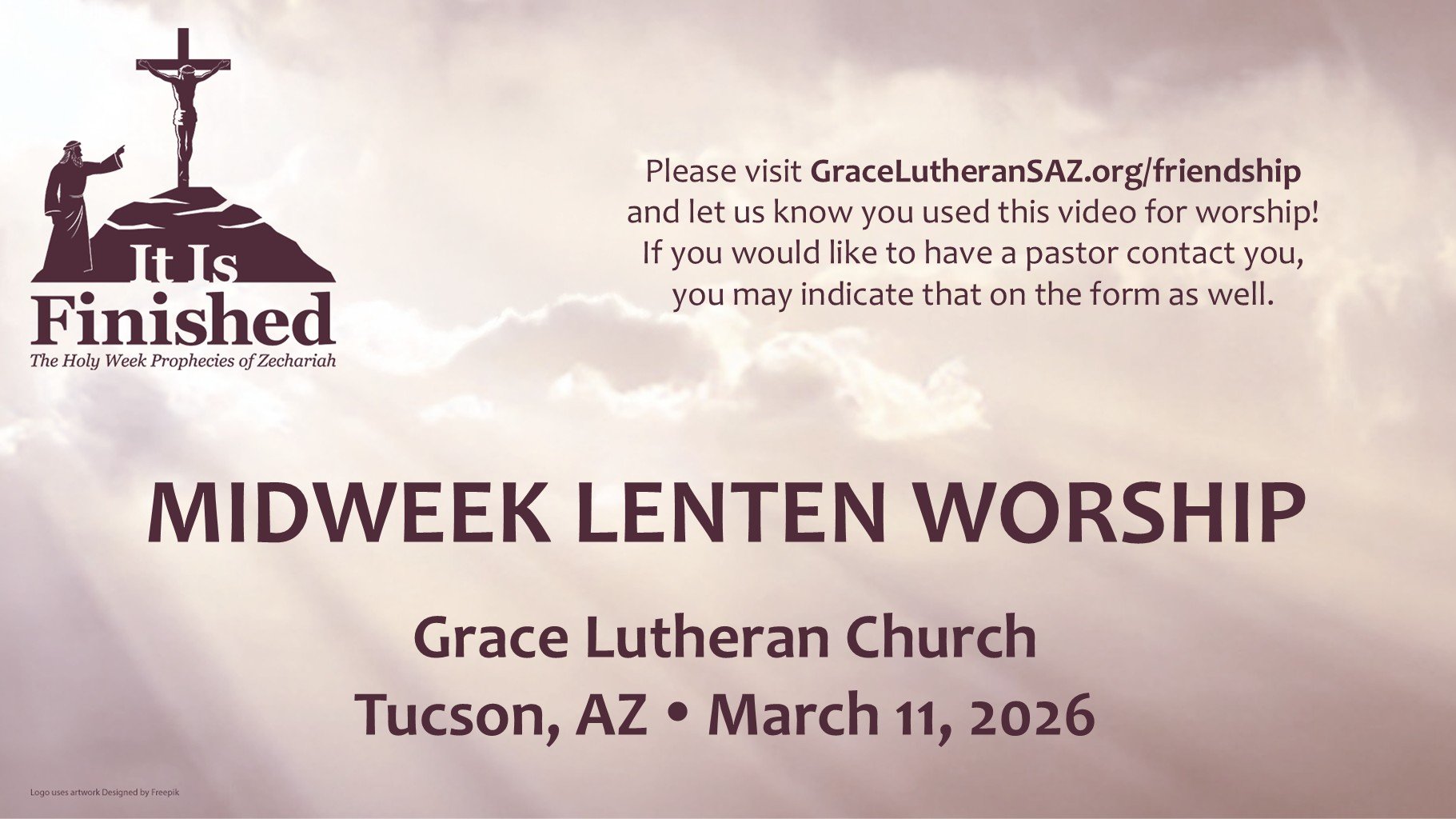 3/11 - 7pm Midweek Lent