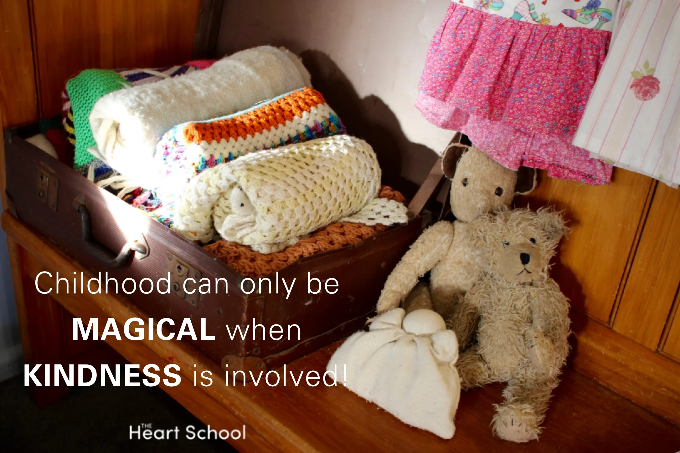 Kindness is critical when working with children. They may forget what they did but they will never forget 'how' they were treated. Kindness is a direct 'deposit' into the child’s 'heart account'. Kindness honours the spirit of the child.