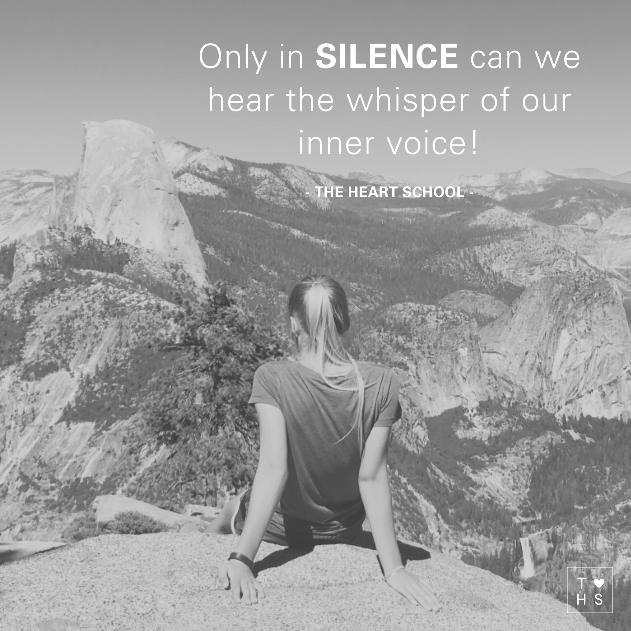 Today give yourself the gift of silence. In this overstimulated world taking a moment for a ‘time out’ can make all the difference for having a ‘good’ day or a ‘bad’ day. Find a quiet spot, a moment to create stillness. Only in silence can we hear the whisper of our inner voice. What is it saying today? 