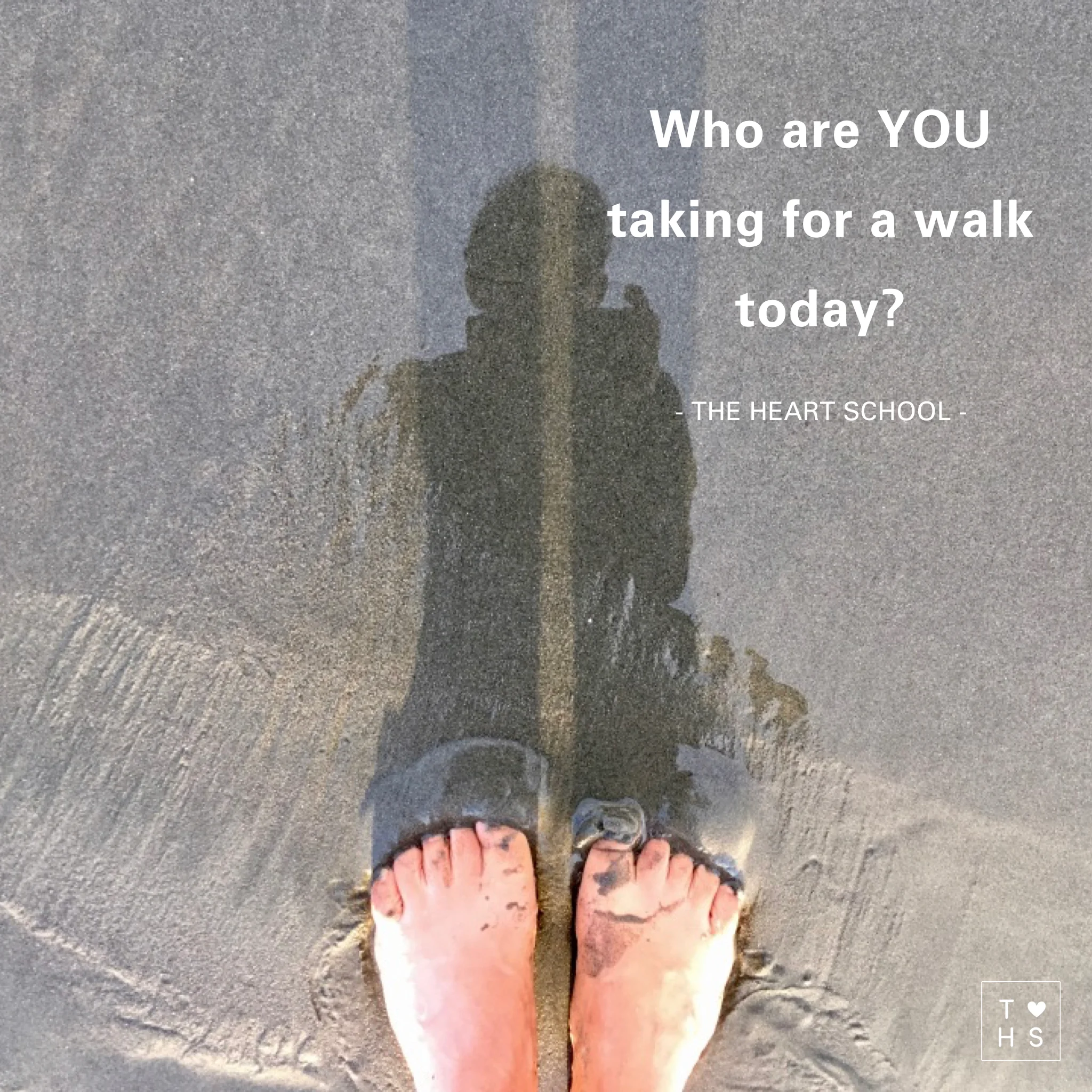 3-in-1! My real, my reflection and my shadow. I, me, and myself, all going for a walk... 