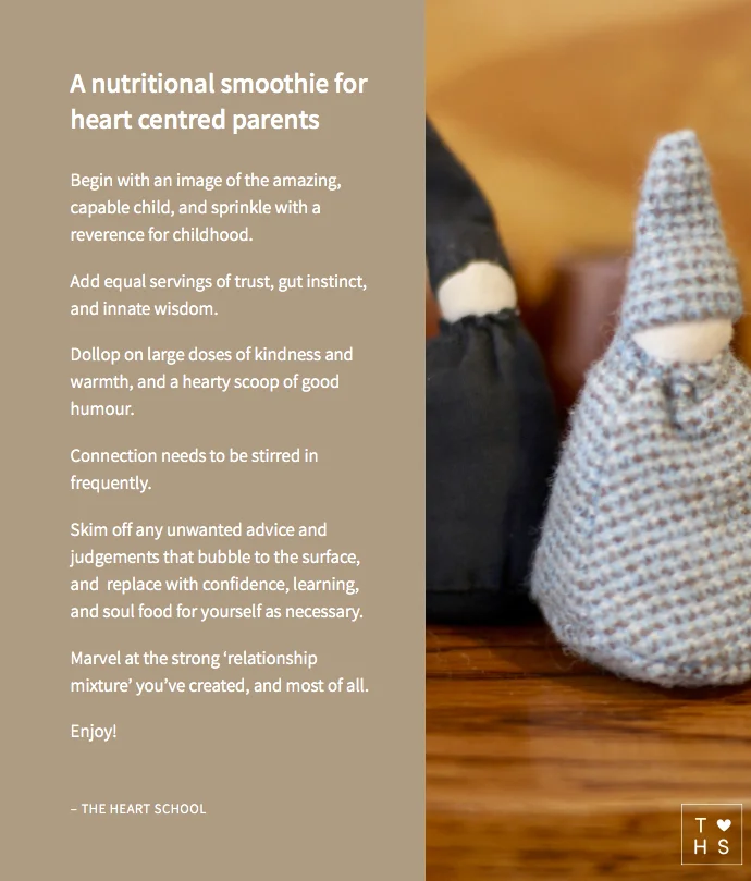 Recipes for heart centred teaching