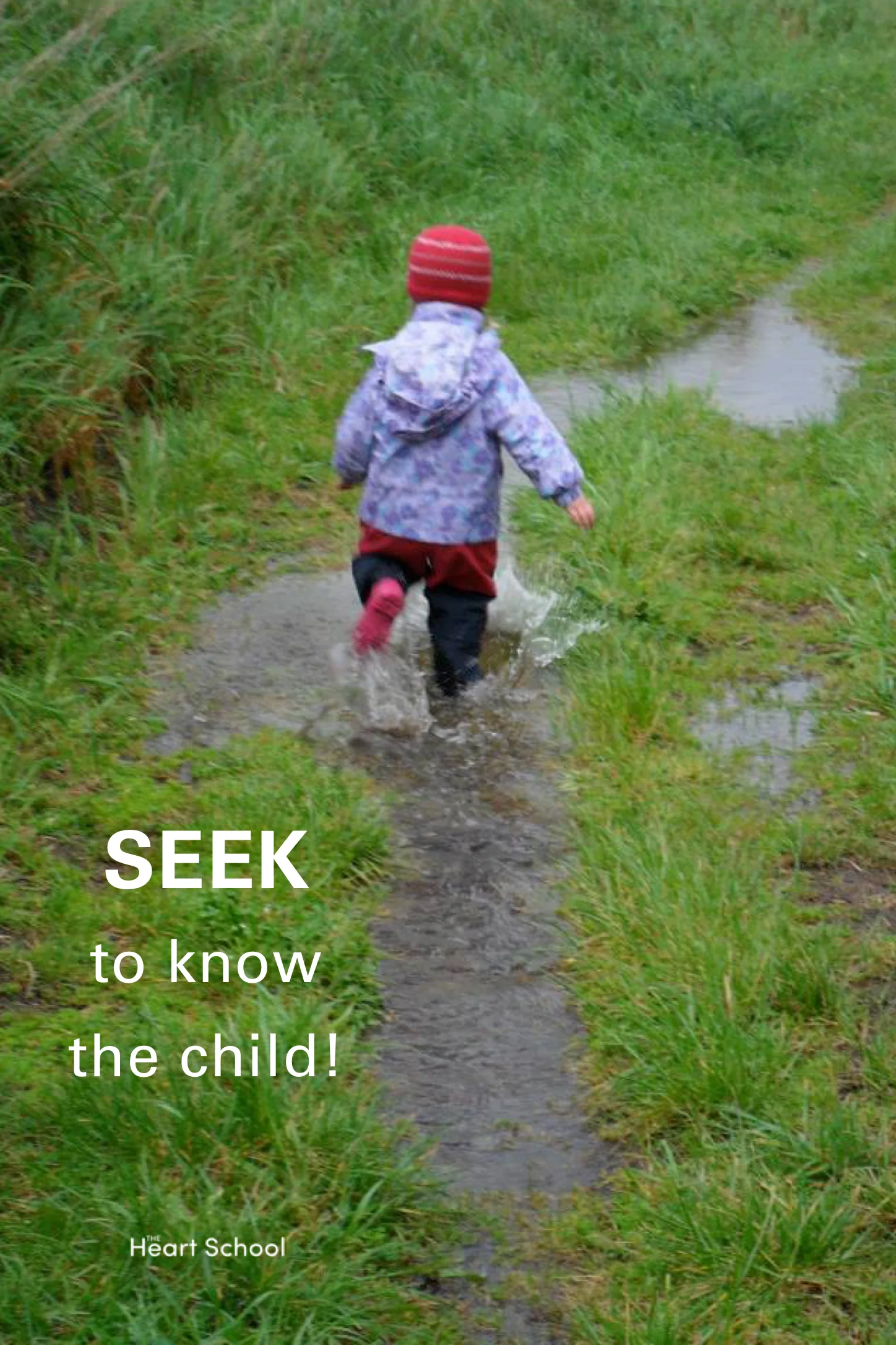 We have to care for children enough that we cast aside our own preconceived ideas, egos and adult agendas so we can 'follow the child'. The essential task of the teacher is to observe. Only when we observe and seek to know each child can we truly follow them. 
