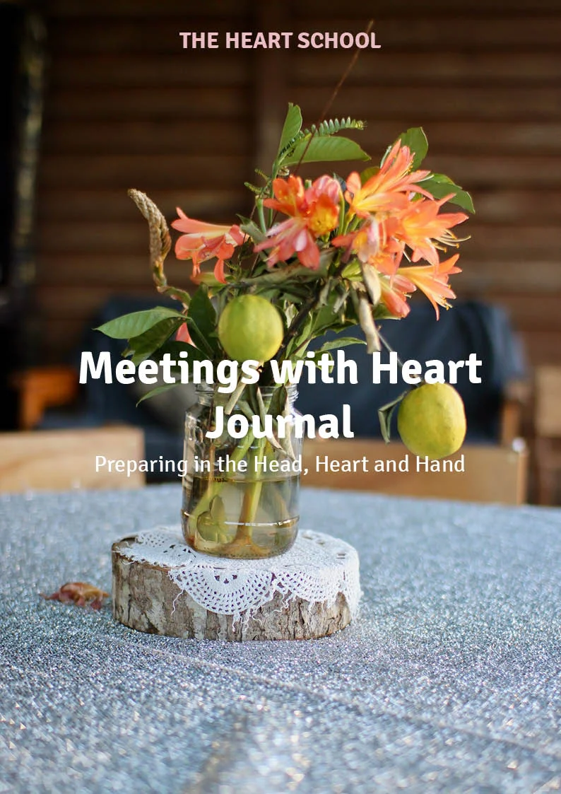 Meetings with Heart journal