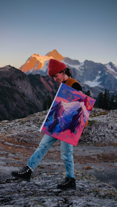 Jessa Gilbert :: Process, Mount Shuksan