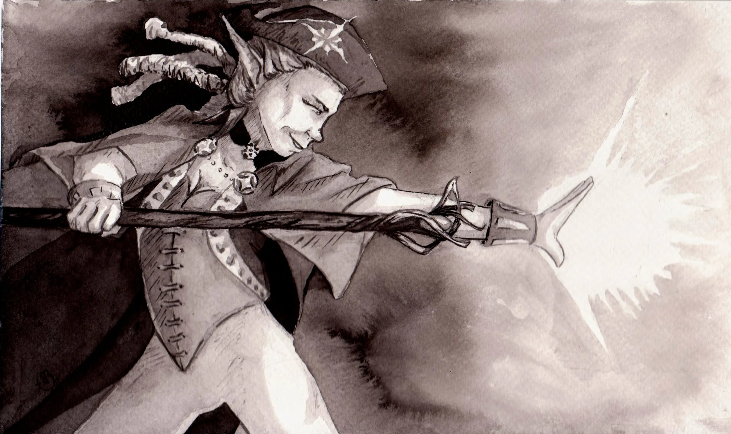 Character Sketch: The Warmage