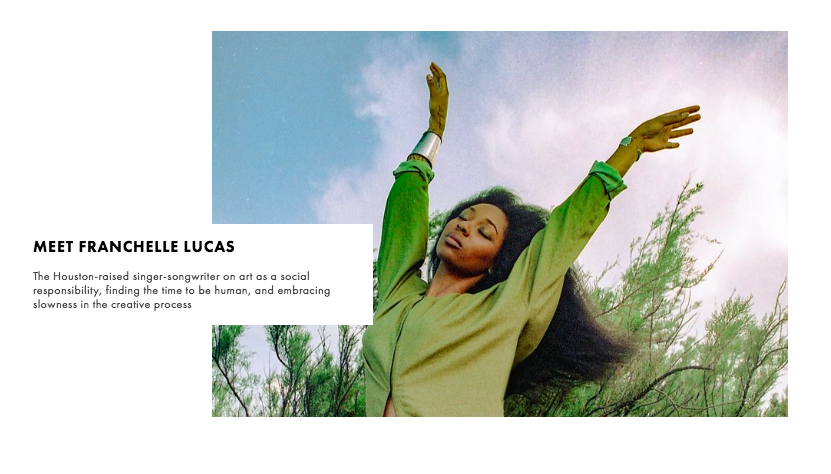 Constellation Issue 3, featuring Franchelle Lucas Photographed by Enmi Yang
