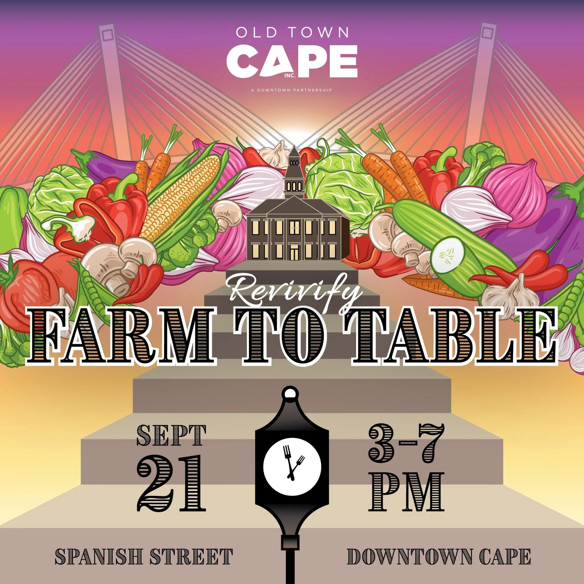 Old Town Cape Revivify Farm to Table Dinner