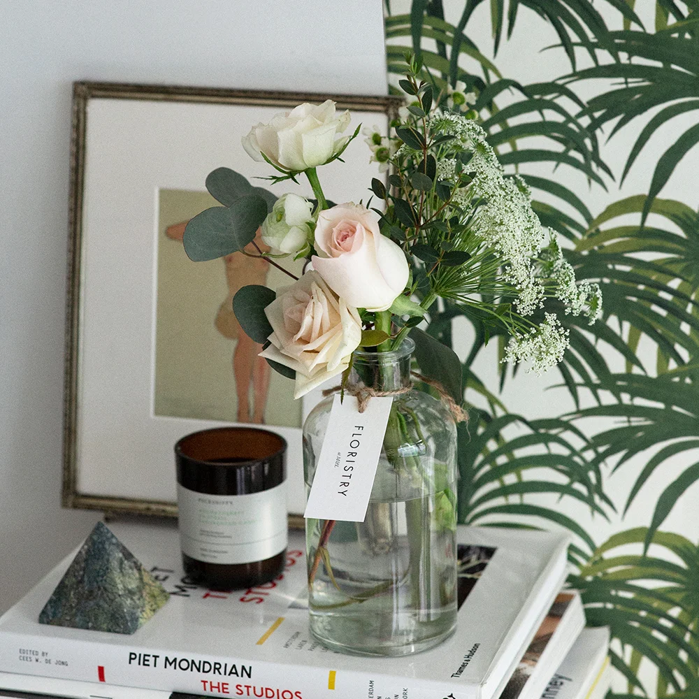 Northern Light Dried Flower Jar THE FLORISTRY WildInspired Living