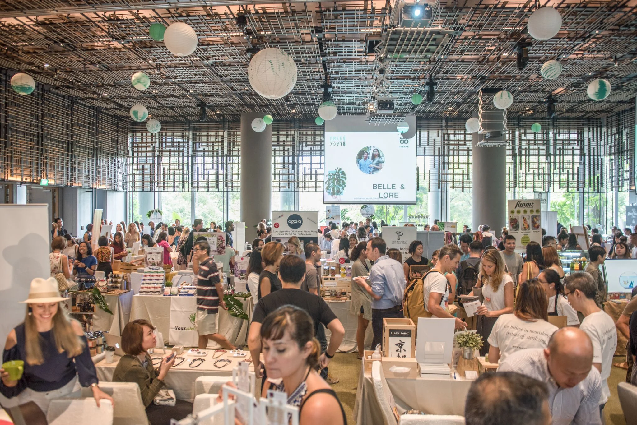 The Conscious festival marketplace