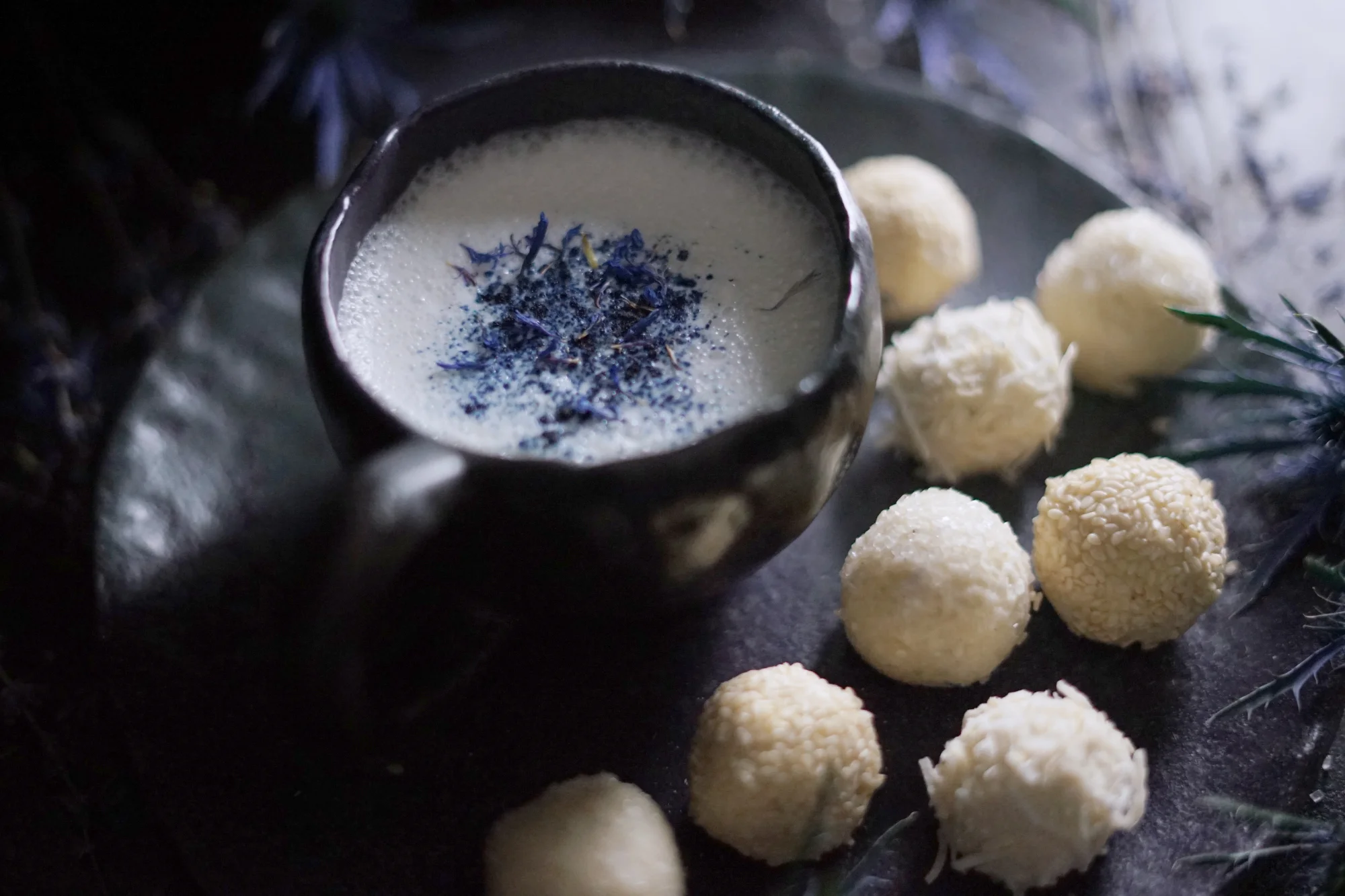 Moon Milk and Full Moon Dream Balls by thewondersmith.com