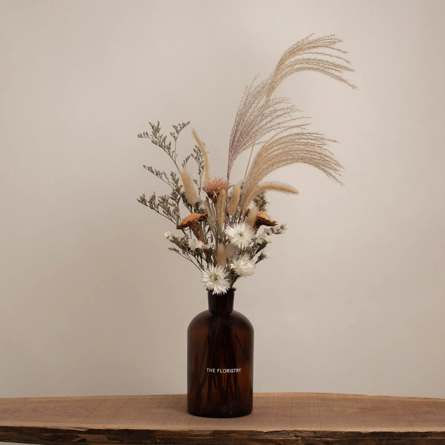 Northern Light Dried Flower Jar THE FLORISTRY WildInspired Living