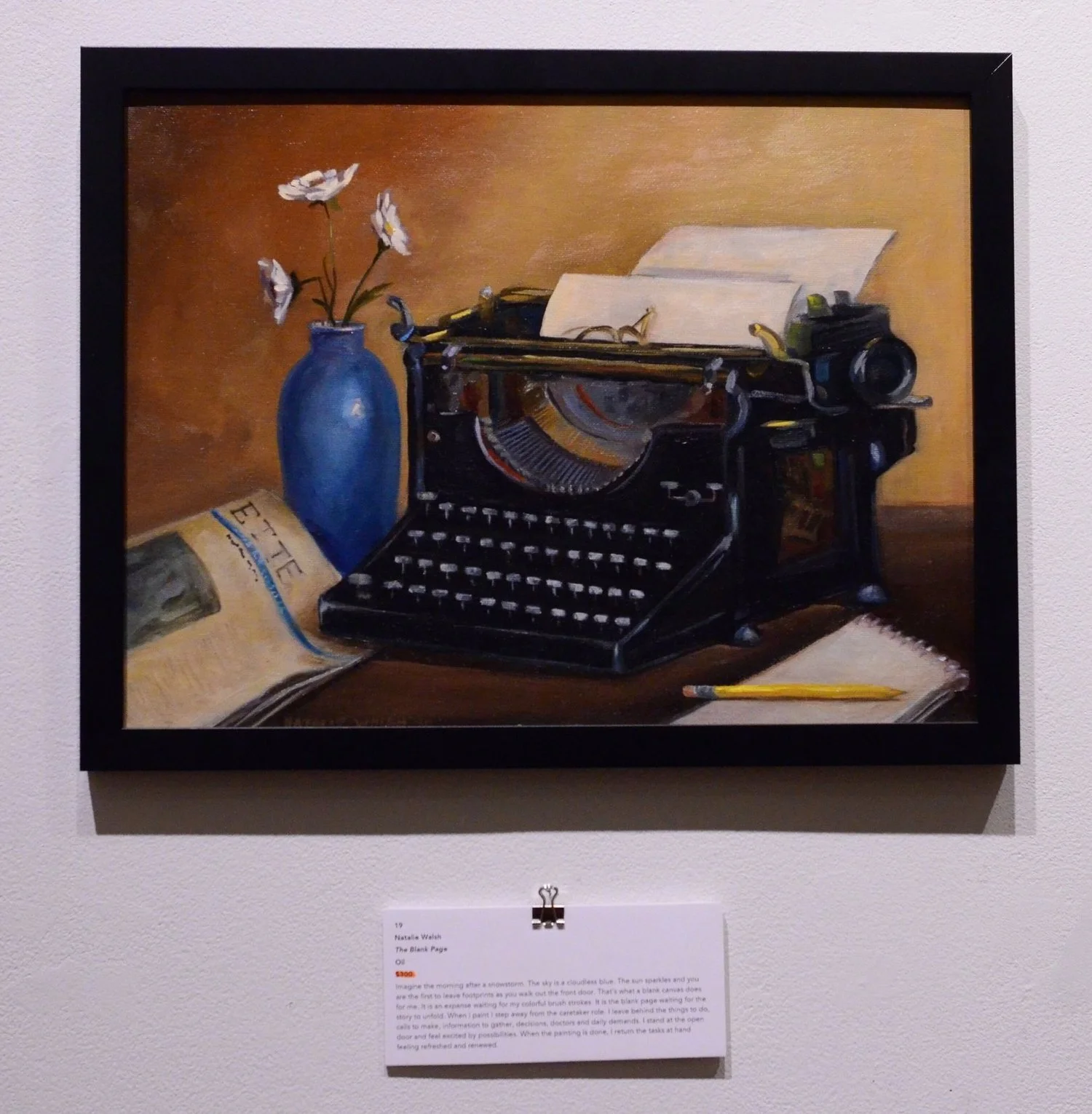 Natalie Walsh | The Blank Page 