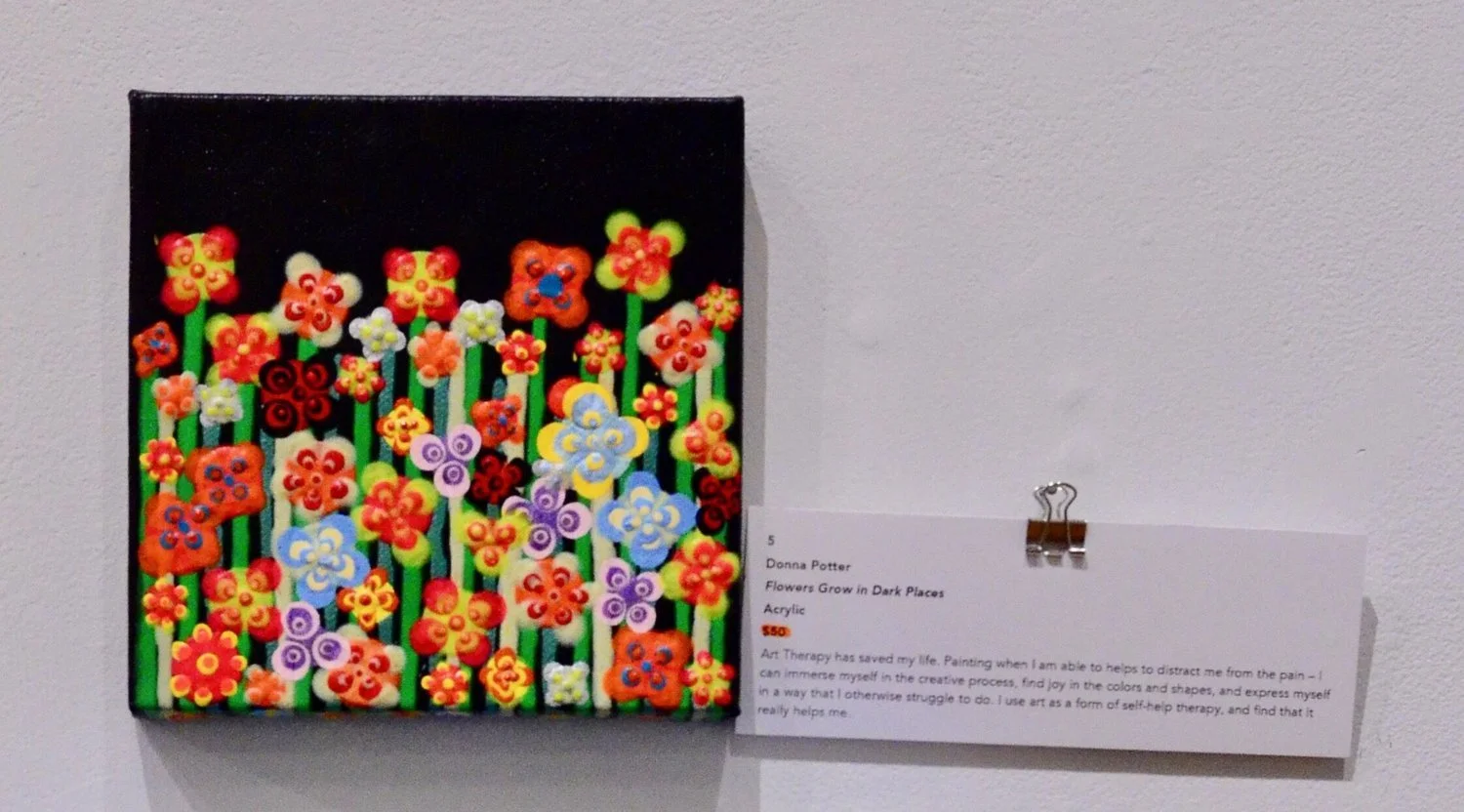 Donna Potter | Flowers Grow in Dark Places 