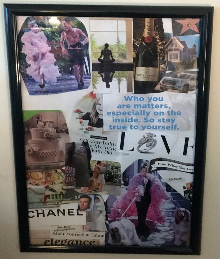 Mary Tipton | Vision board 2020 