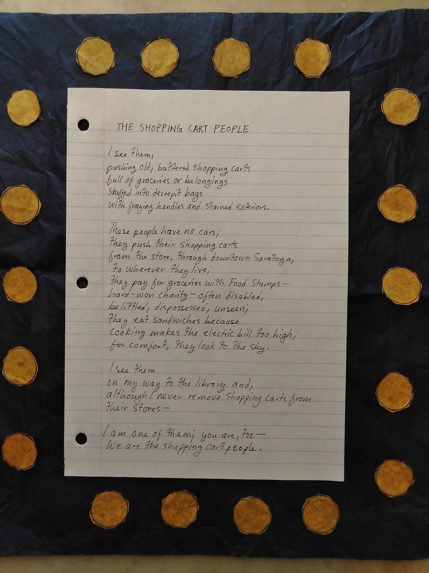 Effy Redman | "The Shopping Cart People"