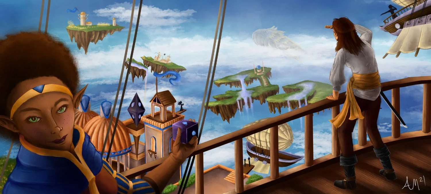 Arden McBride | “Soaring Skies with Treasure on the Horizon”