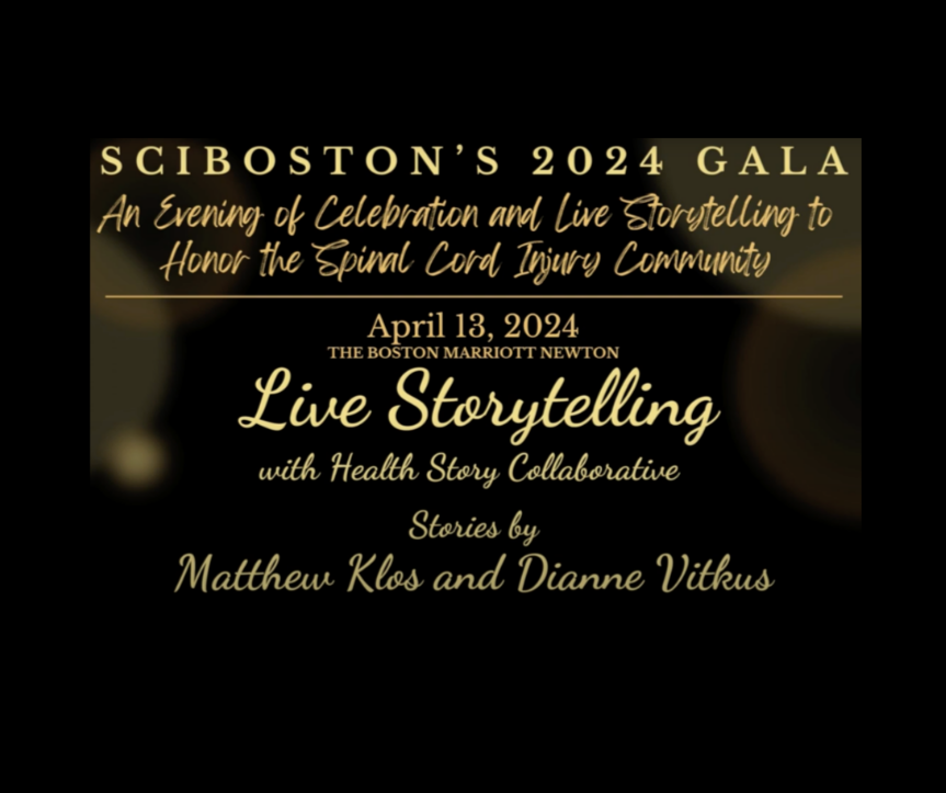 SciBoston Gala: Live Storytelling to Honor the Spinal Cord Injury Community