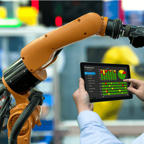 Factory Automation Image Robot Arm and Controller