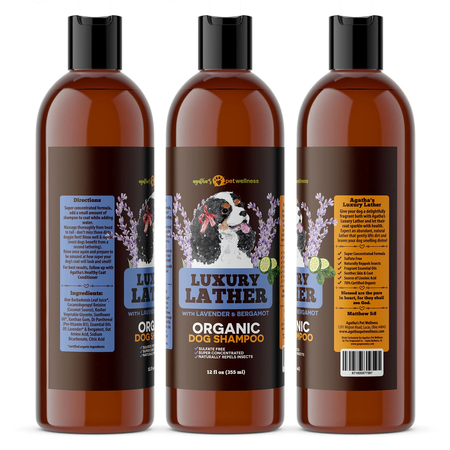 high end dog shampoo