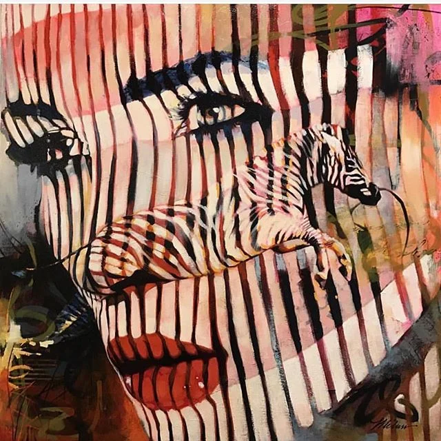CLARITY The face is the mirror of the mind, and eyes without speaking confess the secrets of the heart.#love #heart #art #twoheartsonecanvas #zebra #summer #design #joy #dreams
