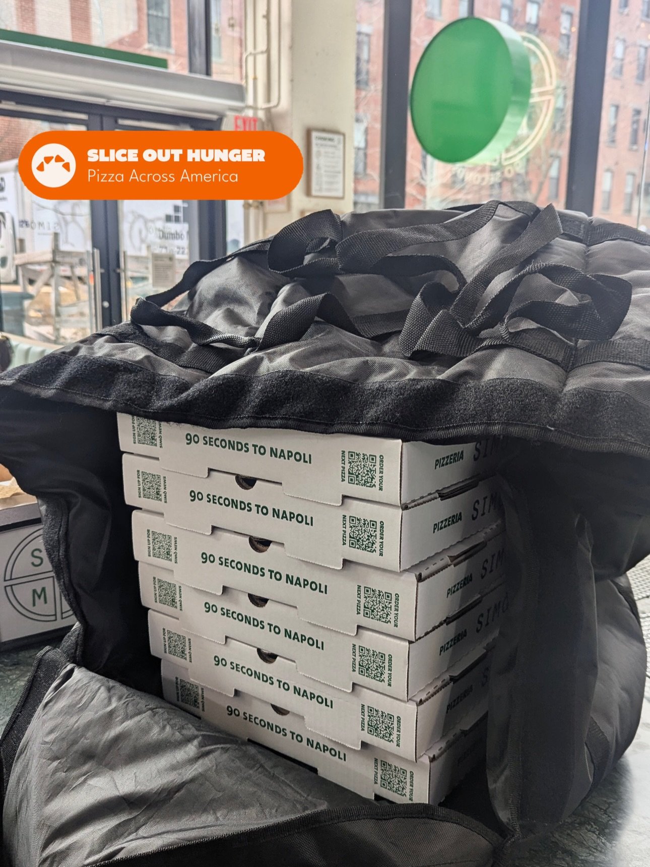 👉 As a proud #PizzaPartner of @sliceouthunger, we&rsquo;re spending this week sending pizzas out to food banks citywide 🍕 

It&rsquo;s time again for #PizzaAcrossAmerica! An initiative by Slice Out Hunger to involve pizzerias around the country in 