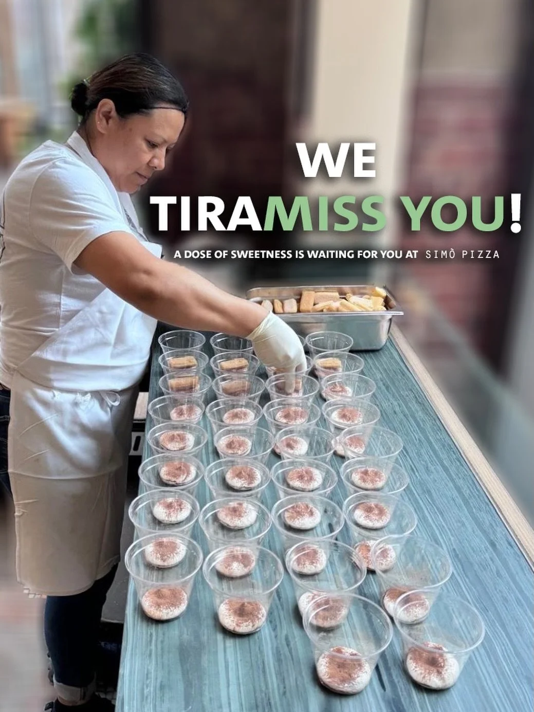Our tiramisu is made fresh in-house daily by our chefs &mdash; skilled craftsmen &mdash; with only the finest Italian cream, chocolate, and espresso ☕️

The next time you&rsquo;re looking for a sweet pick-me-up, don&rsquo;t tiramiss out on getting a 