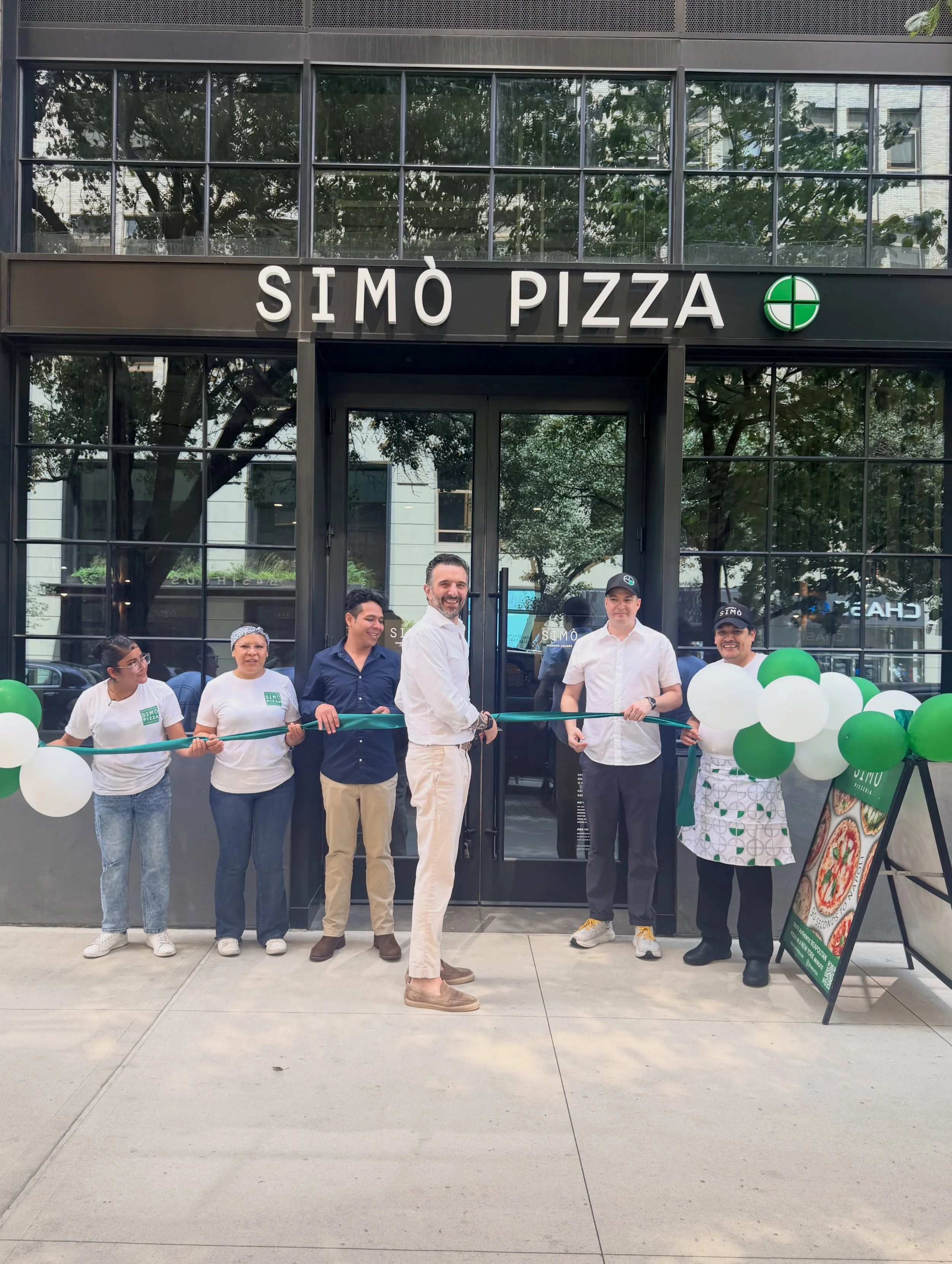 We&rsquo;re OPEN! 🗽💚

Thanks to everyone that came out this morning for our ribbon cutting &mdash; we&rsquo;re THRILLED to be in our new Hudson Square home! 

Stop by all day TODAY (6/11) for 25% off all orders placed in-store! SEE YOU SOON 💌🍕

?