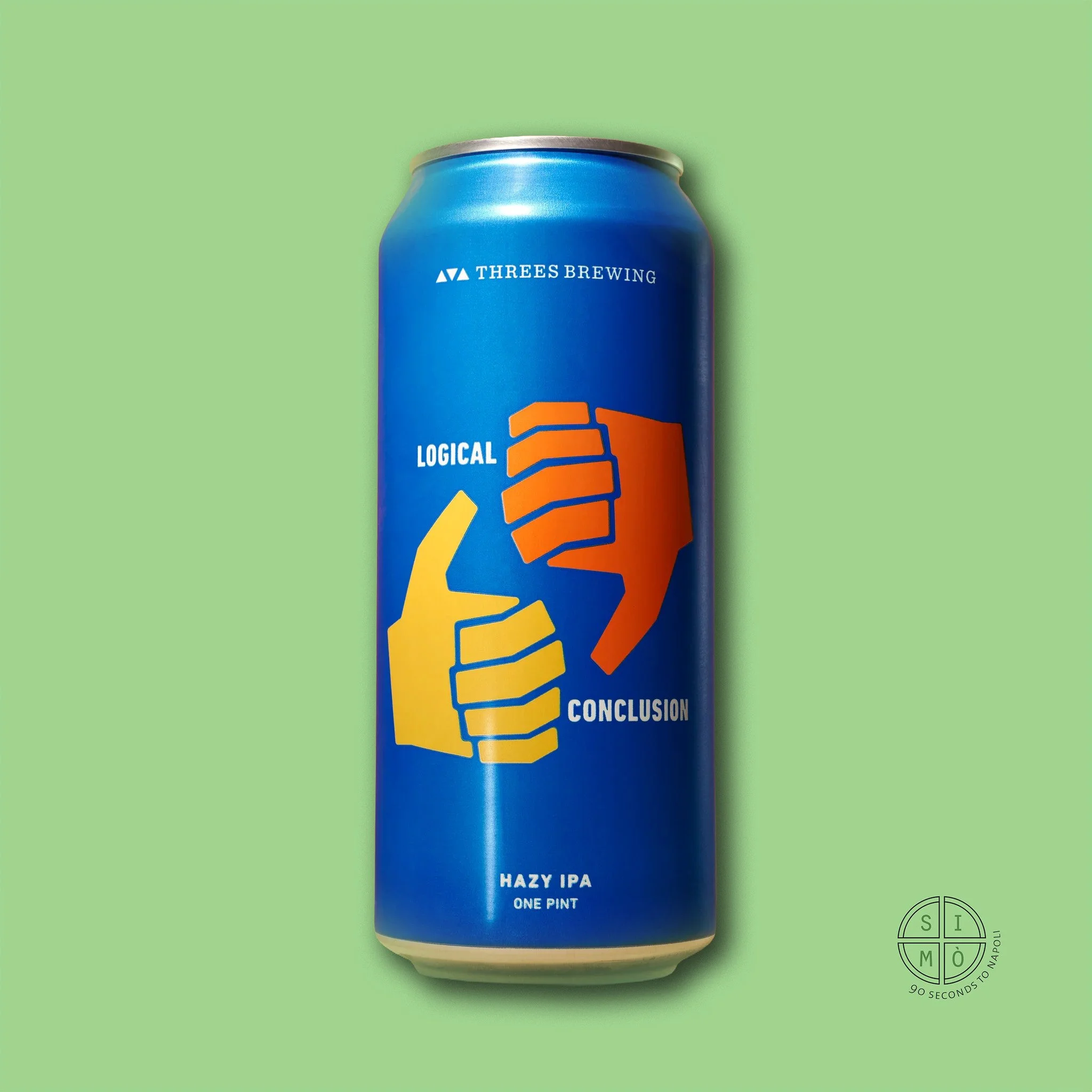 Threes 'Logical Conclusion'
$10.90
– Hazy IPA with notes of peach, pine, and minerals, 16oz can