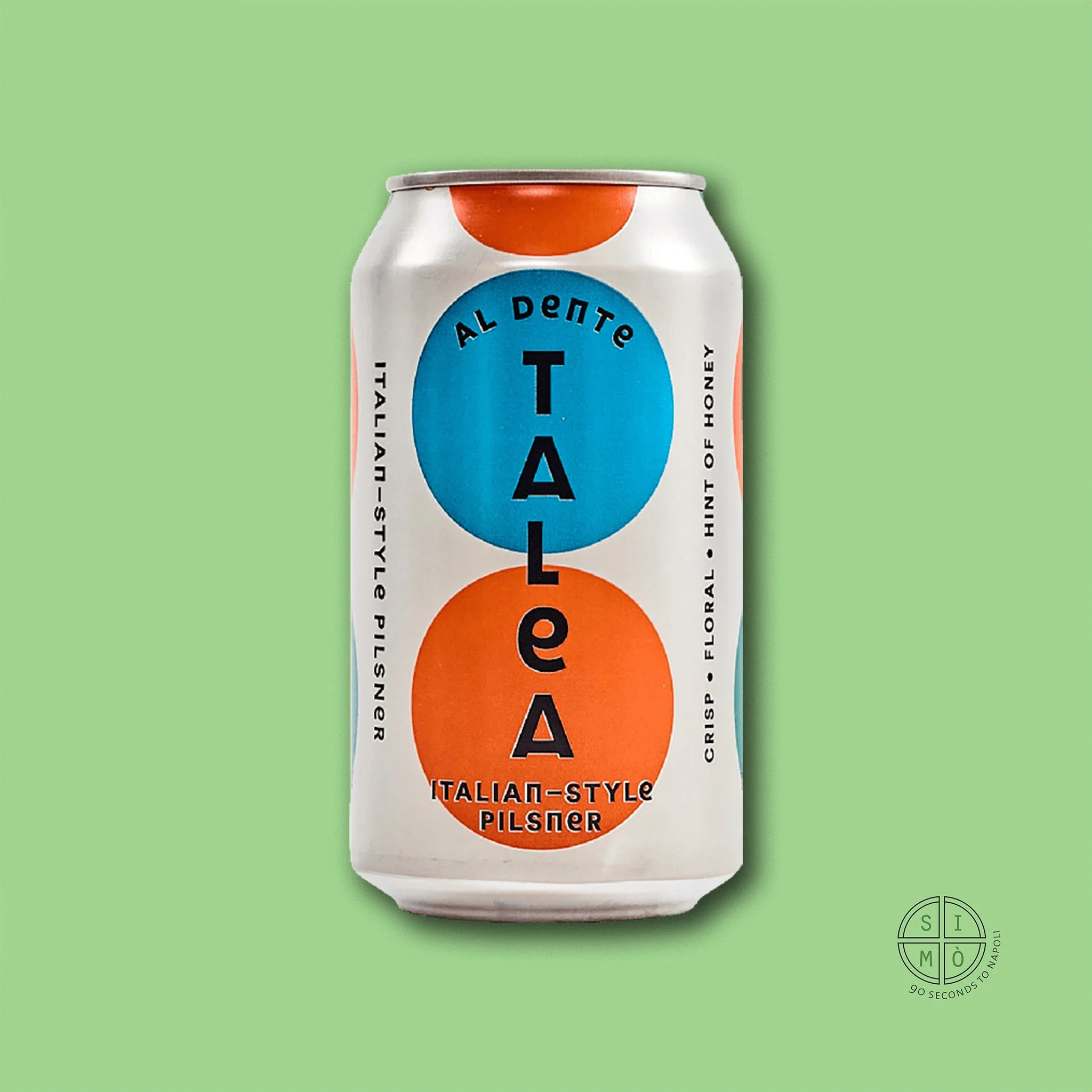 Talea 'Al Dente'
$8.40
– Italian-style Pilsner with notes of toast, jasmine, honey, and herbs, 12oz can