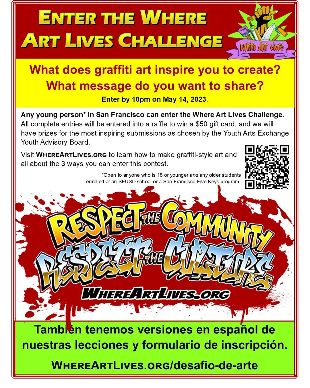 What will you create!

Final week for the Where Art Lives Challenge.