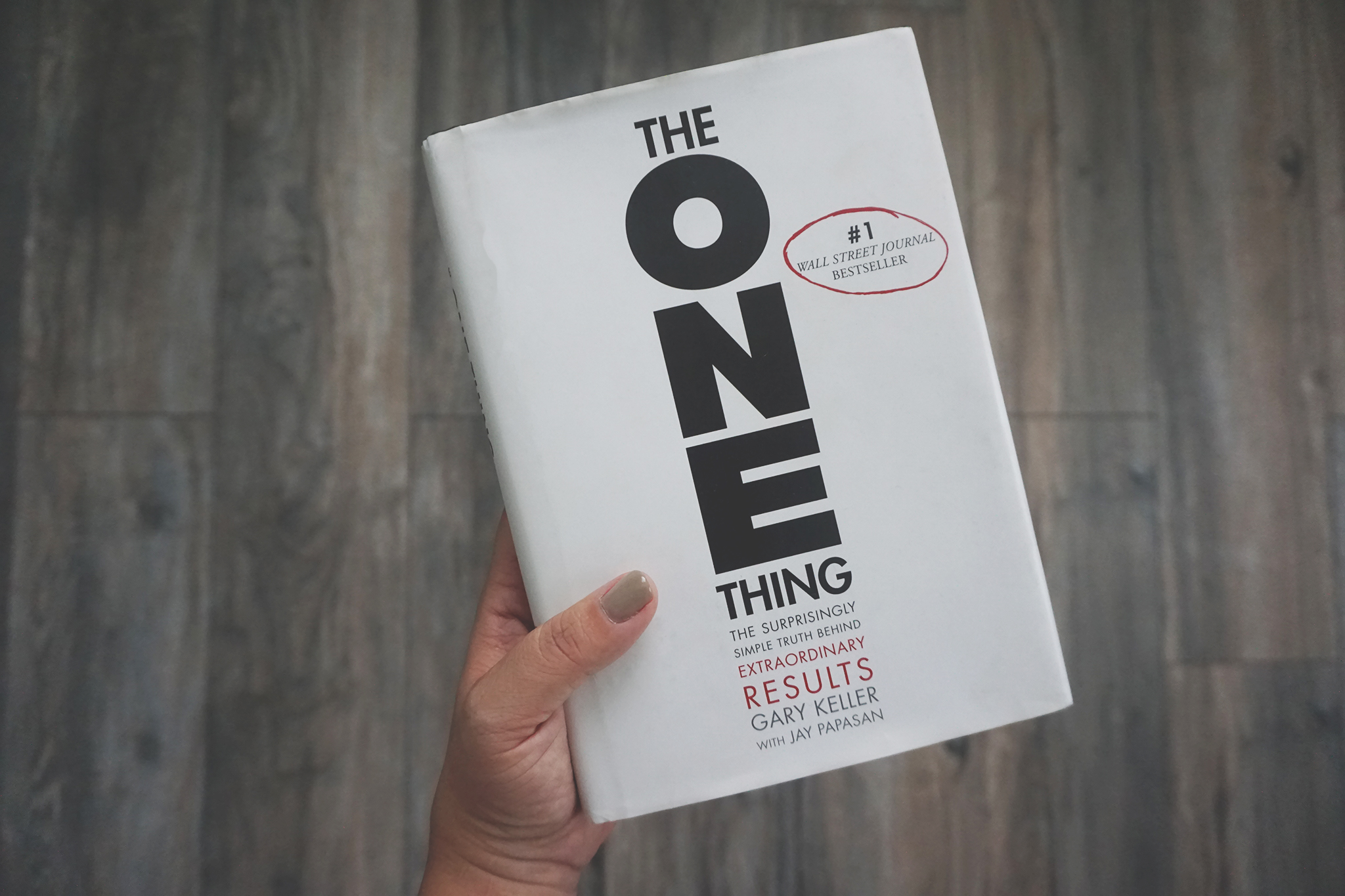 THE ONE THING BY GARY KELLER