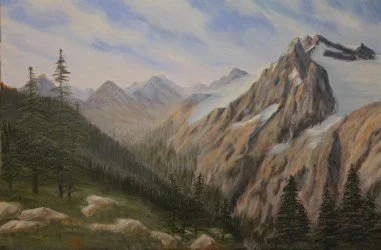 Dome Peak on the Ptarmigan Traverse