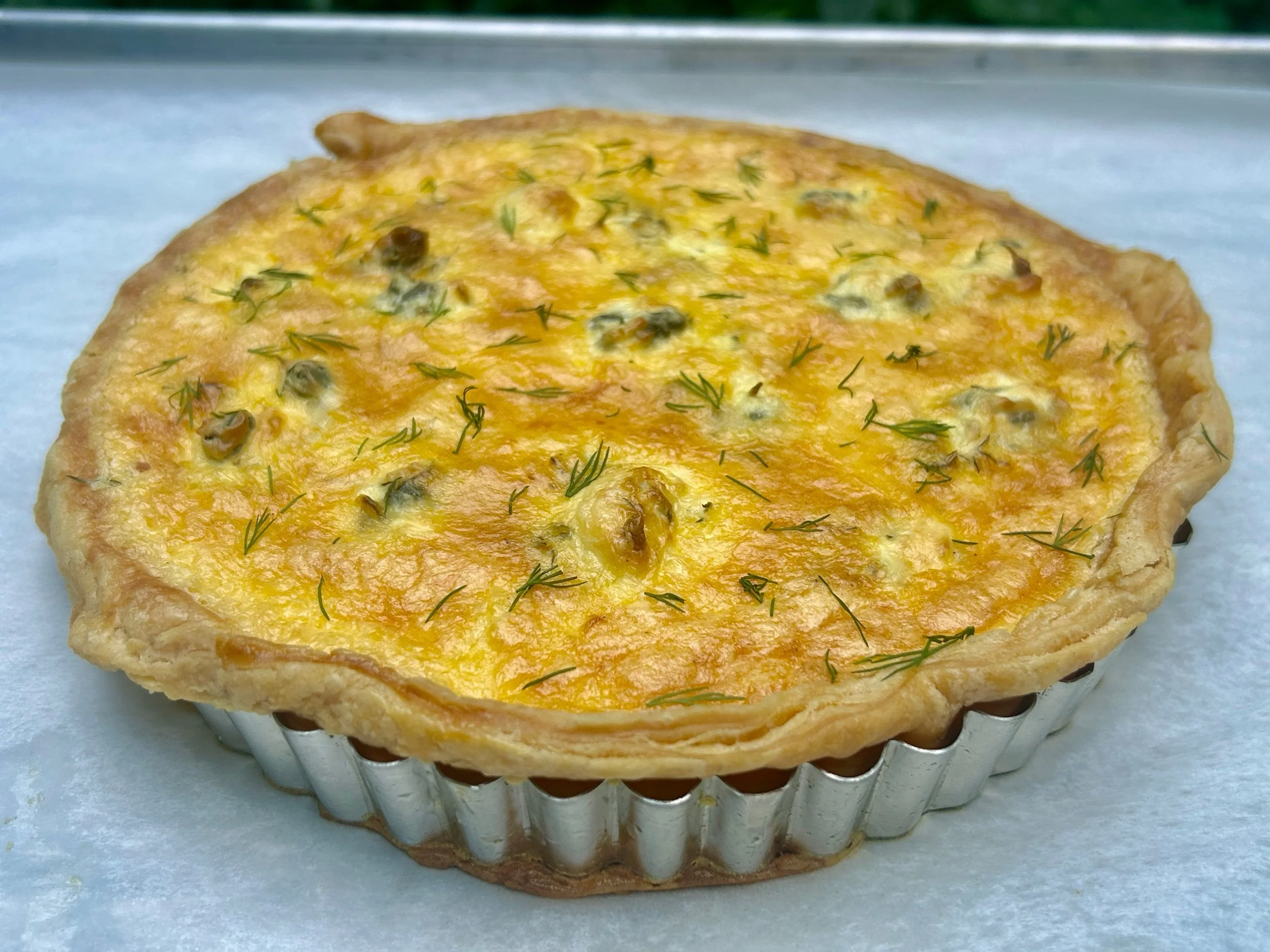 Smoked Salmon Quiche
