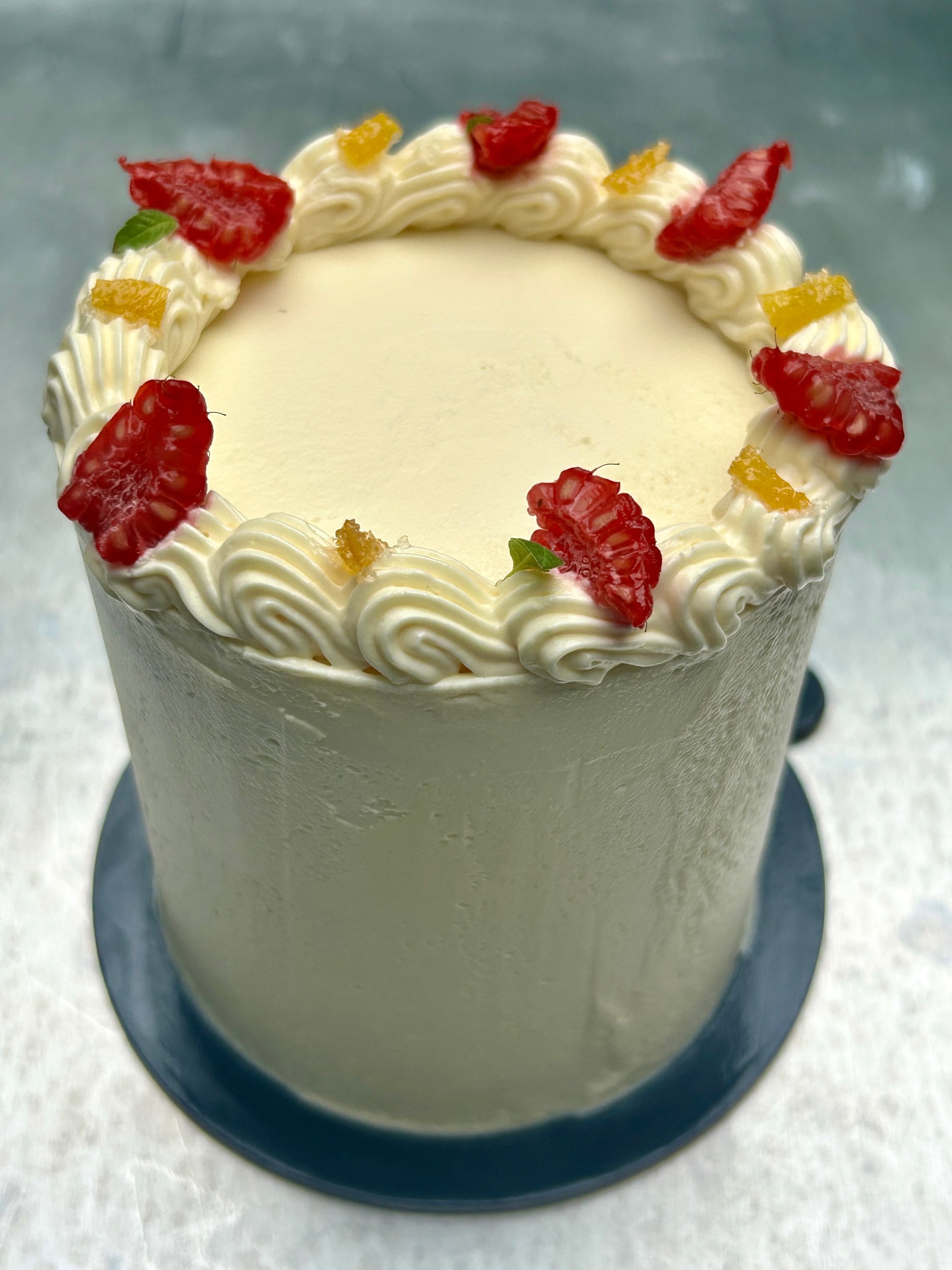 Lemon Raspberry Cake