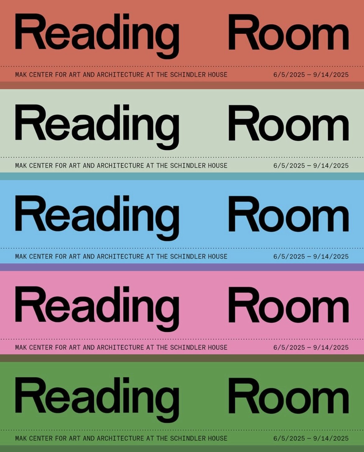 Reading Room exhibition opens at the Mak Center June 5