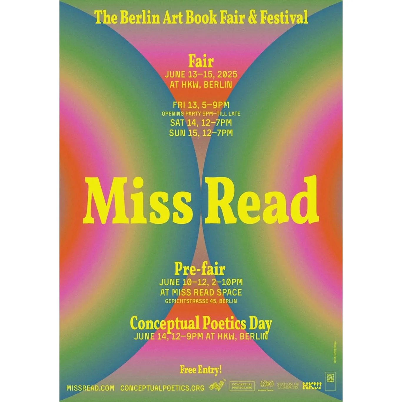 Miss Read Art Book Fair &amp; Festival 