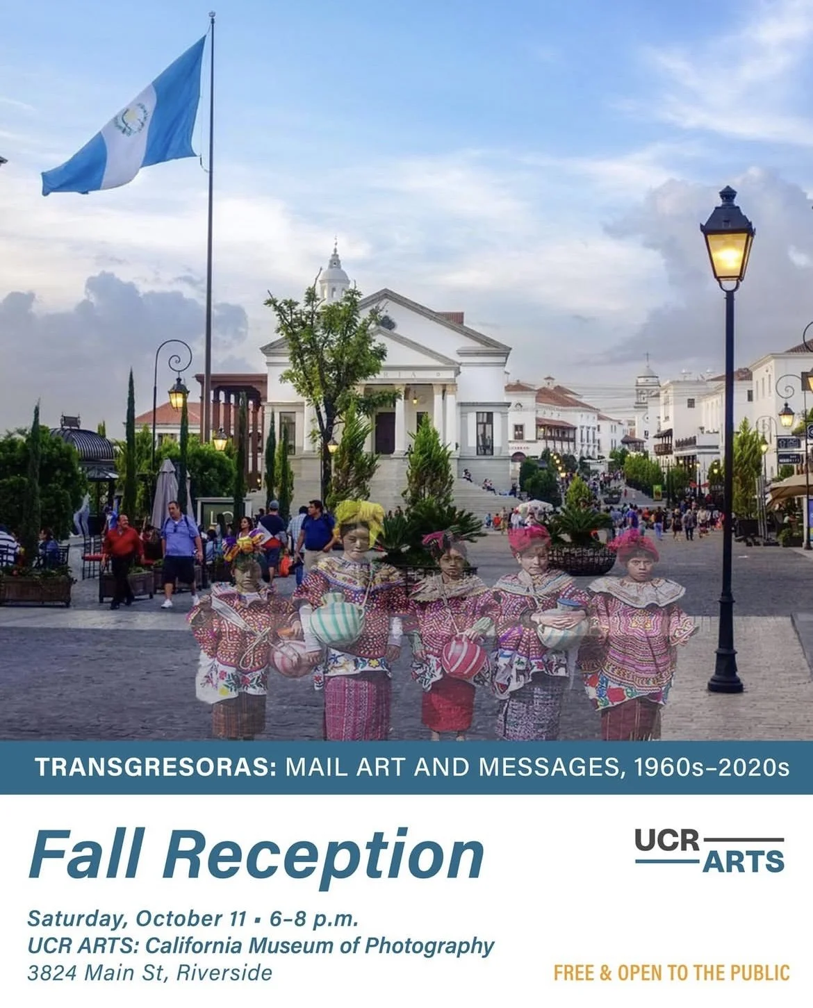 Fall Reception and Curatorial Tour of Transgresoras: Mail Art and Messages, 1960s–2020s at UCR ARTS