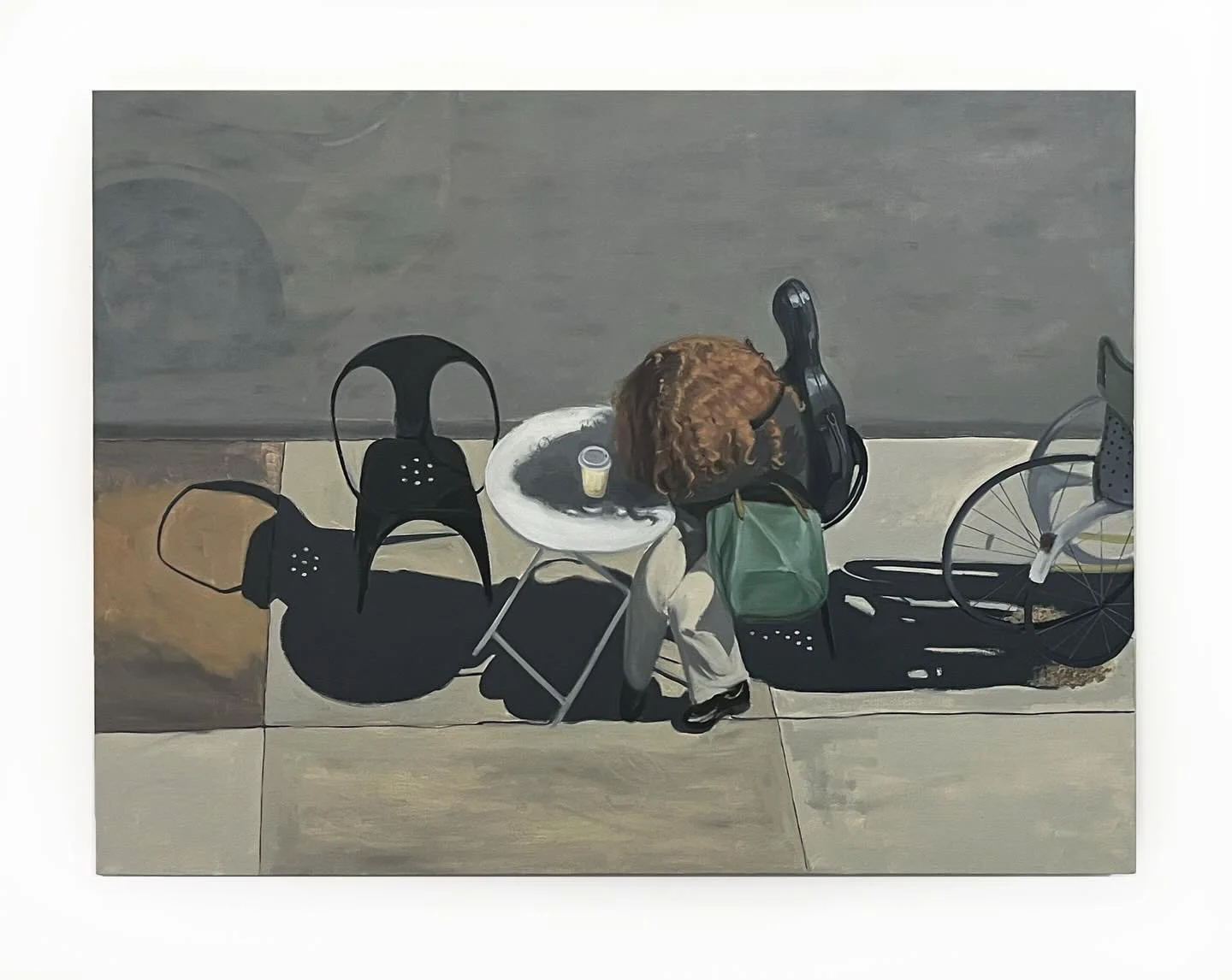 This was a fun one that went in a few different, unexpected, directions.
Interior Exterior
2024
oil on canvas
30&rdquo; x 40&rdquo;