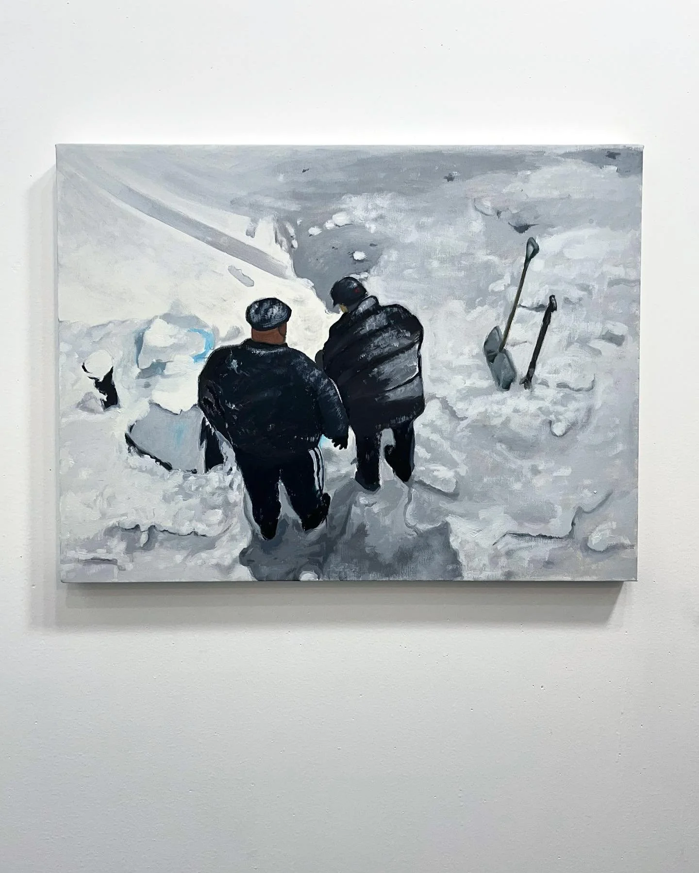 Snowy Summit, 2023
oil on canvas
18&rdquo; x 24&rdquo;