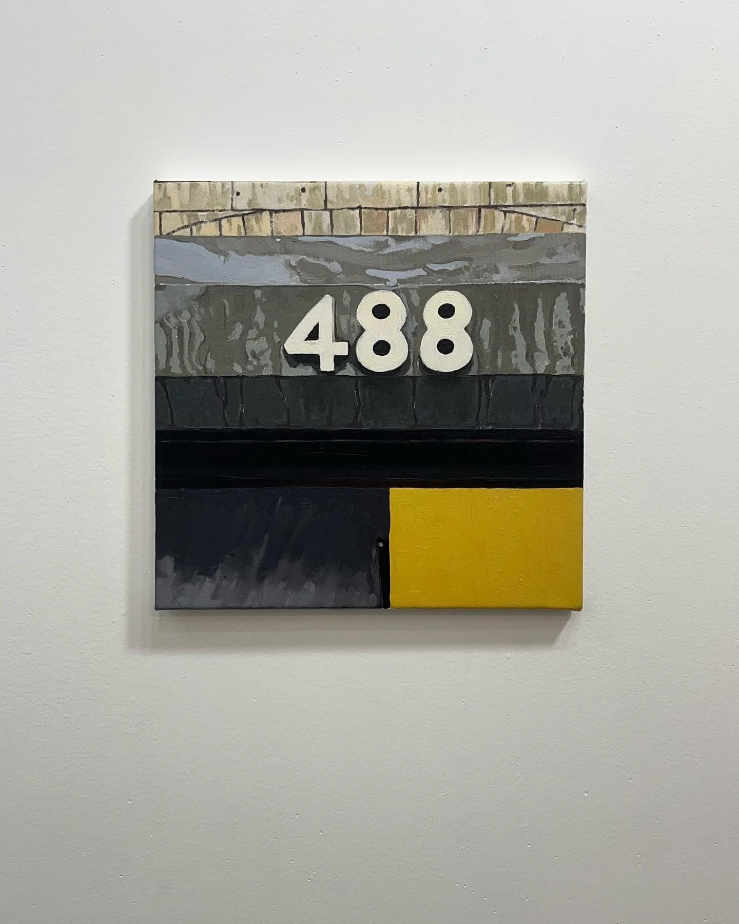 Here&rsquo;s a smaller painting from the current series. This one was a lot of fun to work on. I&rsquo;m always a little sad to finish a painting because that means I don&rsquo;t get to work on it any more.

First Thing, 2022
oil on canvas
12&rdquo; 