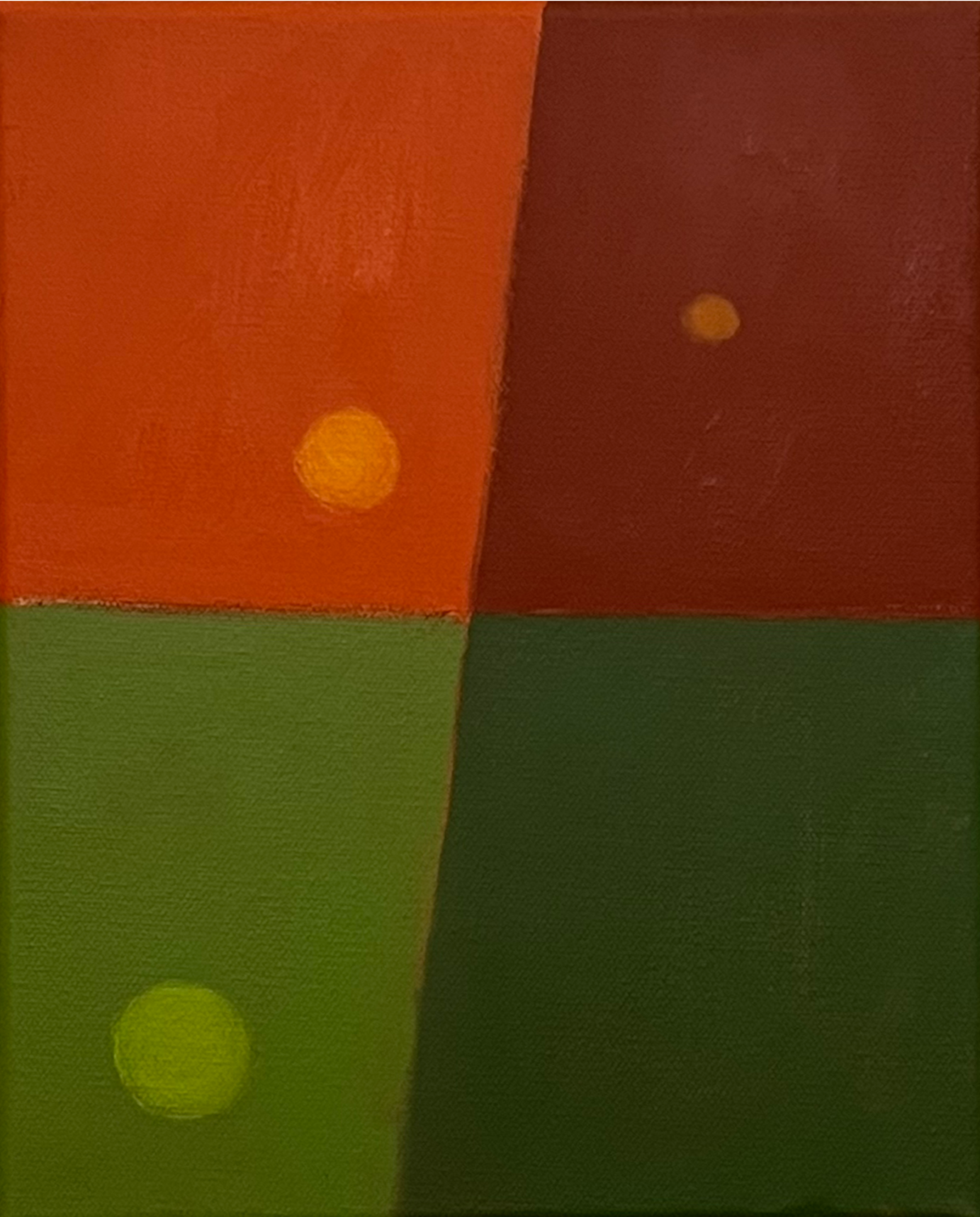 Transplant, 2026, oil on canvas, 10" x 8"