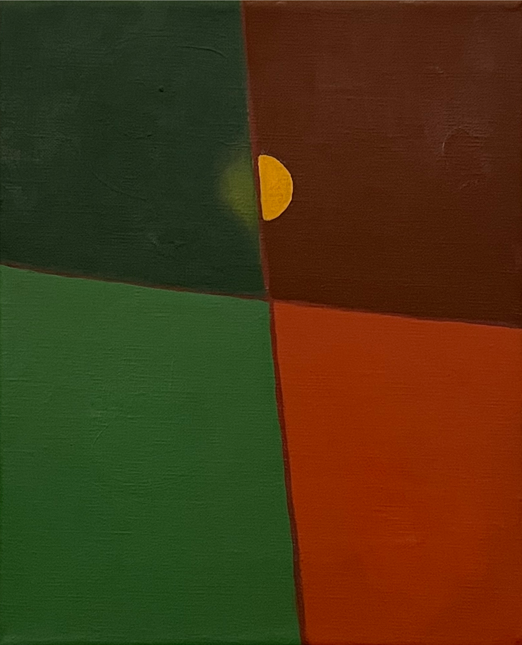 Somewhat Painful, 2026, oil on canvas, 10" x 8"